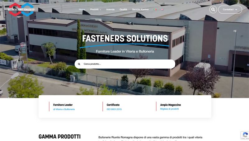Bullonerie Romagna Fornitore Leader in Viteria e Bulloneria