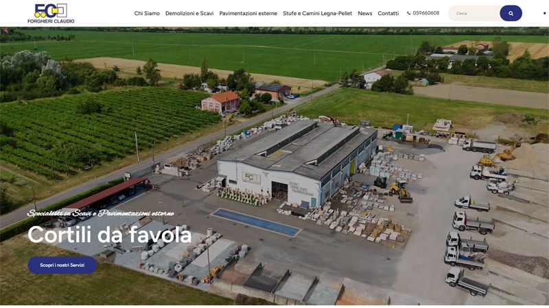 Forghieri Specialisti in Scavi e Pavimentazioni esterne
